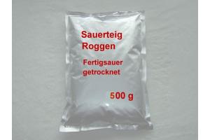 (Kg 13,80 ) Sauerteig-Roggen 500 g Fertigsauer, getrocknet